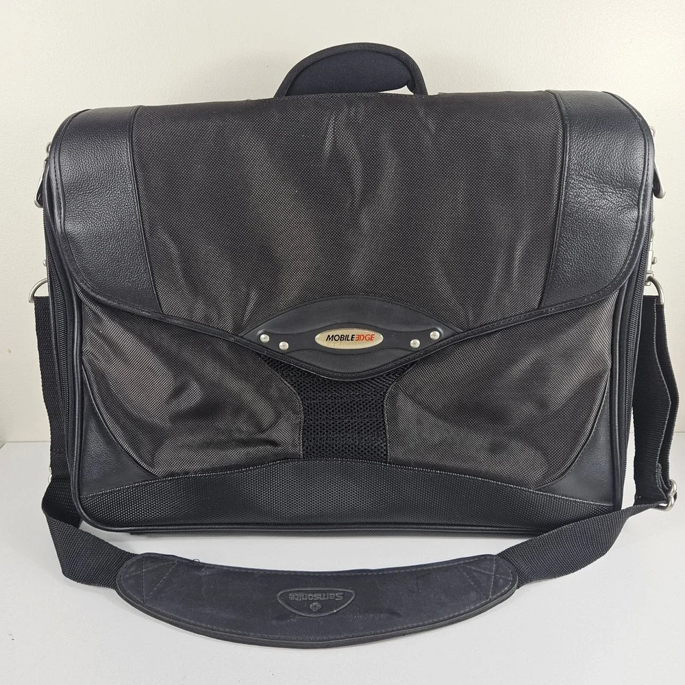 Mobile Edge Premium Ballistic Nylon Laptop Briefcase Messenger Travel Bag